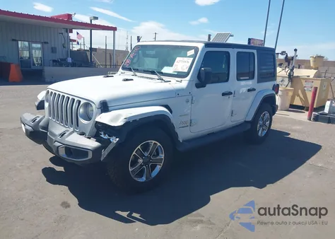 2018 Jeep Wrangler Unlimited Sahara 4X4 из США, поврежденный, VIN 1C4HJXEG8JW246548